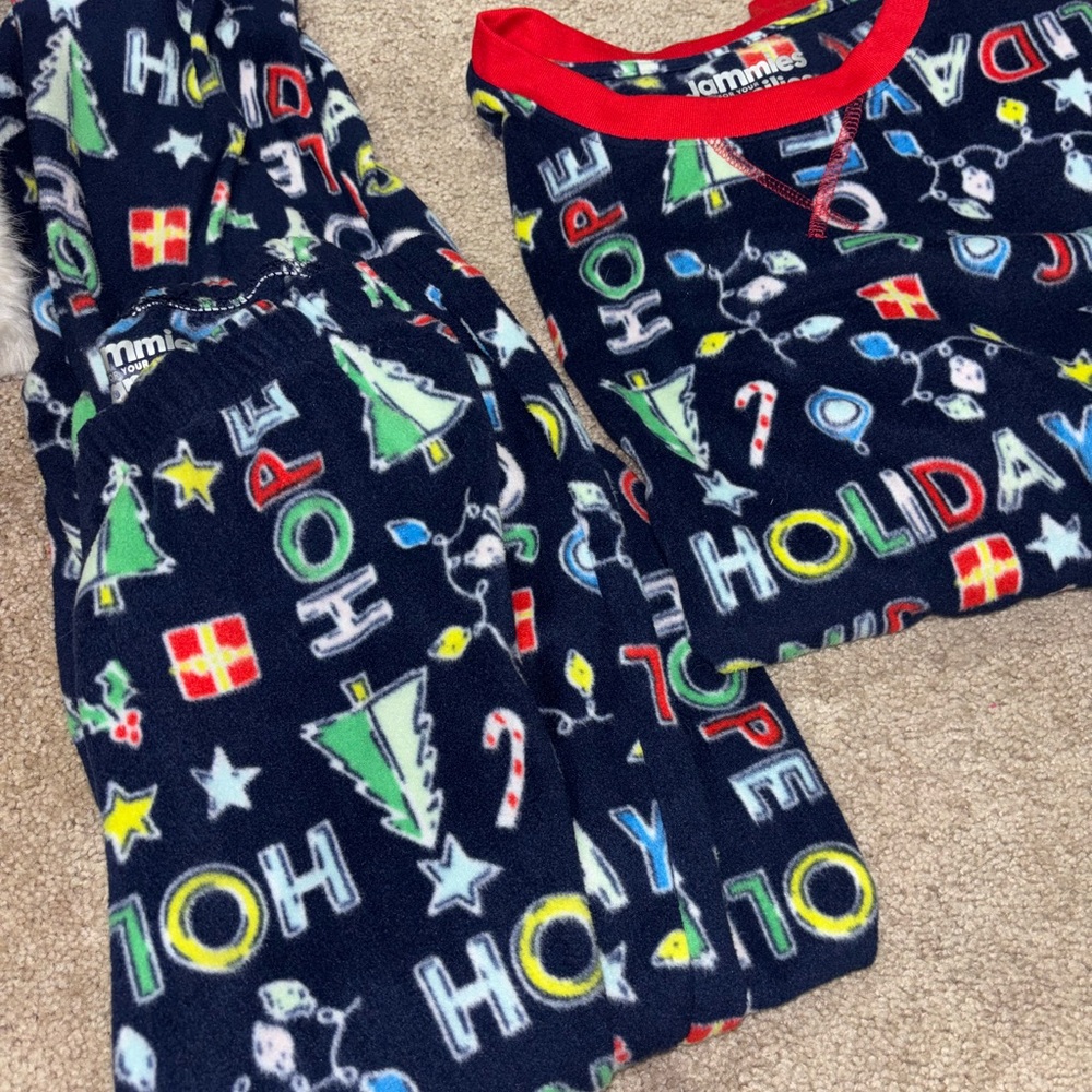 Holiday Pajama Set - Navy